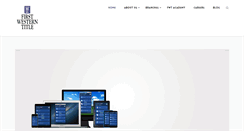 Desktop Screenshot of firstwesterntitle.com